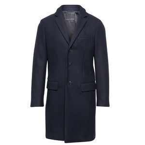 BR x Kevin Love | Slim Italian Wool-Blend Topcoat